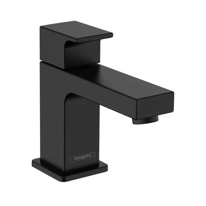 Hansgrohe Vernis Shape Pillar tap 70 for cold water without waste set - Matt Black - 71592670
