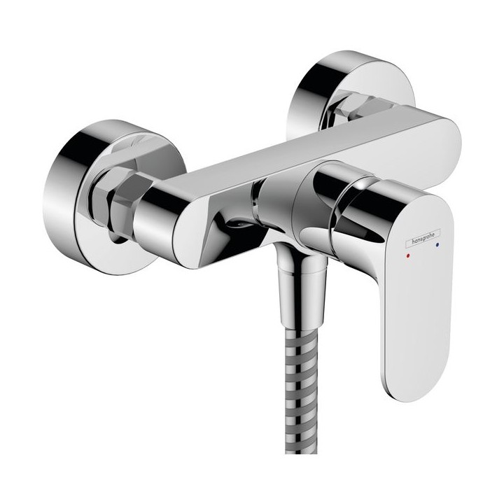 Hansgrohe Rebris S Single lever shower mixer for exposed installation - Chrome - 72640000