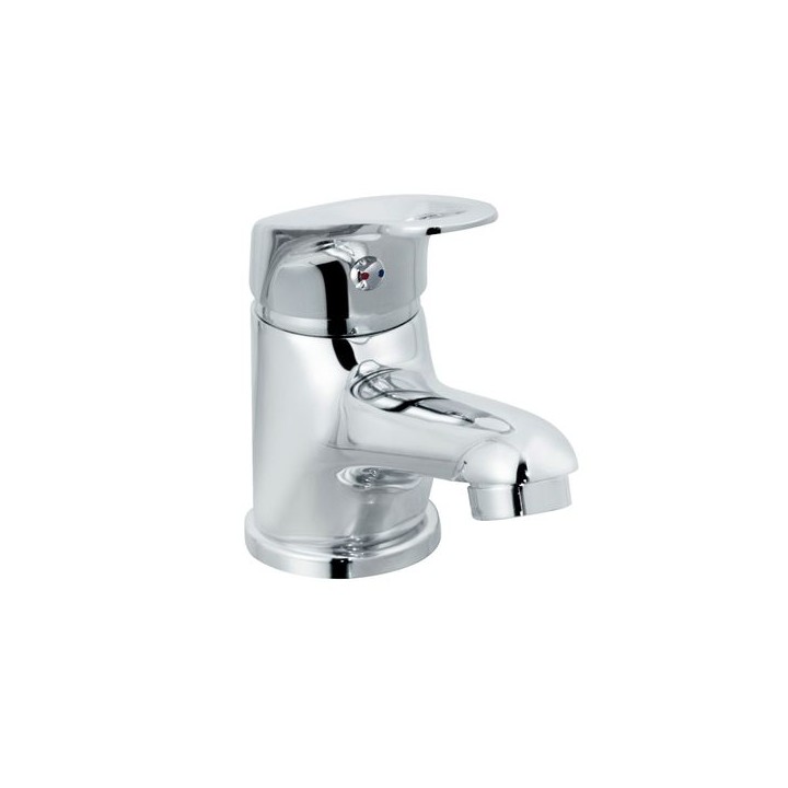 Bristan Iris Basin Mixer with Clicker Waste - Chrome