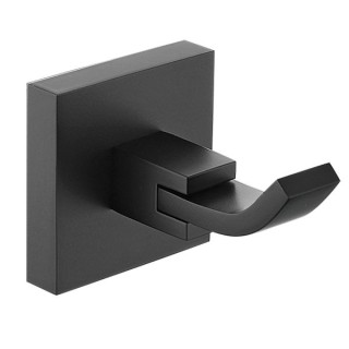 Bristan SQ HOOK BLK Square Hook Brass Black