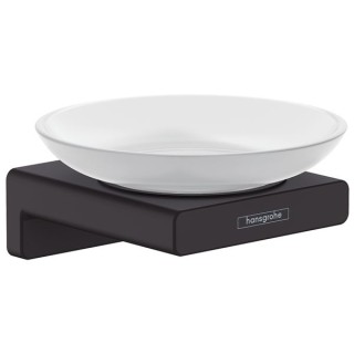 Hansgrohe AddStoris Soap dish - Matt Black - 41746670