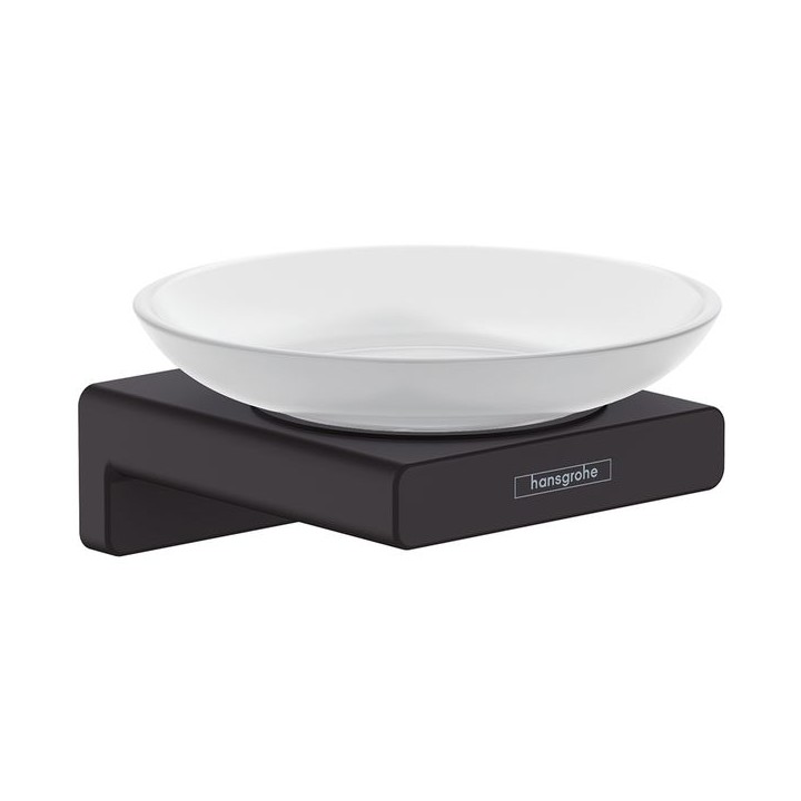 Hansgrohe AddStoris Soap dish - Matt Black - 41746670