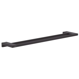Hansgrohe AddStoris Double bath towel rail - Matt Black - 41743670