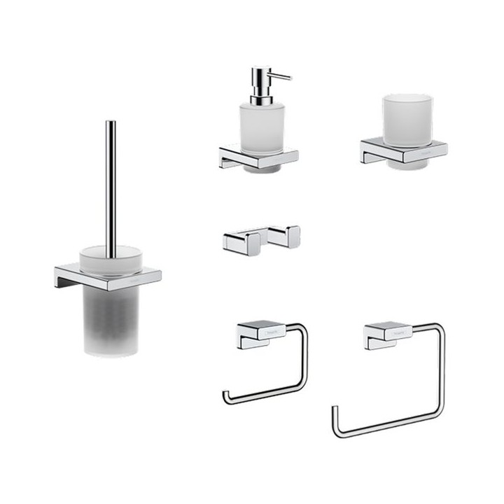 Hansgrohe Bundle AddStoris master bathroom pack - Chrome - 88102331