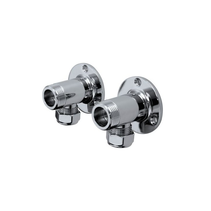 Bristan WMNT4 C Surface Mounted Pipework Fittings Chrome Plated
