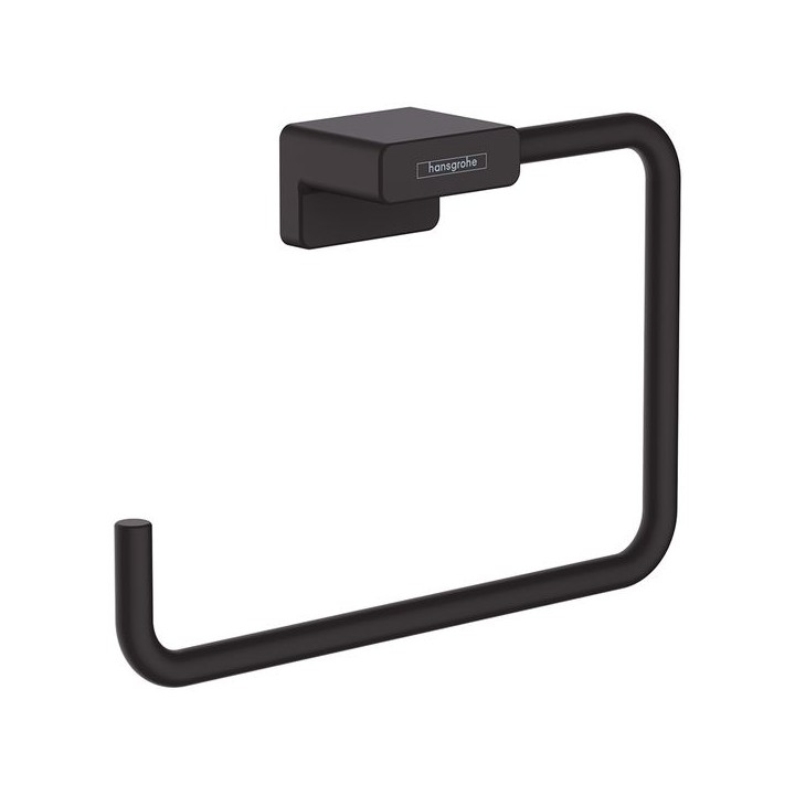 Hansgrohe AddStoris Towel ring - Matt Black - 41754670