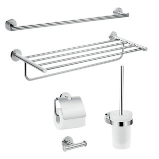 Hansgrohe Logis Universal Bath-accessory extended set - Chrome ï¿½ 41728000