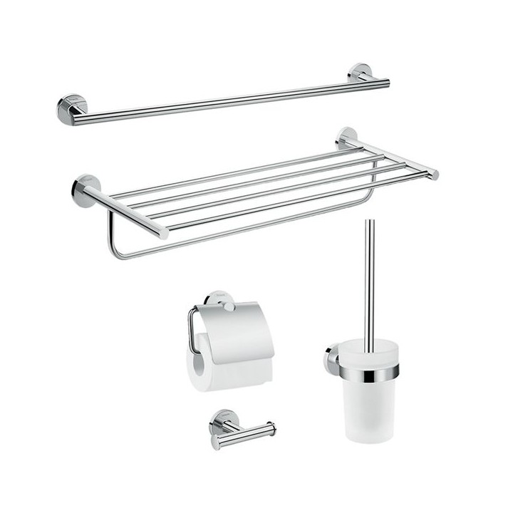 Hansgrohe Logis Universal Bath-accessory extended set - Chrome ï¿½ 41728000