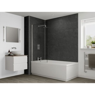 Multipanel Classic Bathroom Wall Panel Hydrolock 2400 x 598mm Riven Slate 2859
