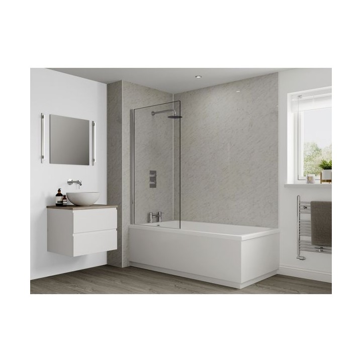 Multipanel Classic Bathroom Wall Panel Hydrolock 2400 x 900mm Classic Marble M141
