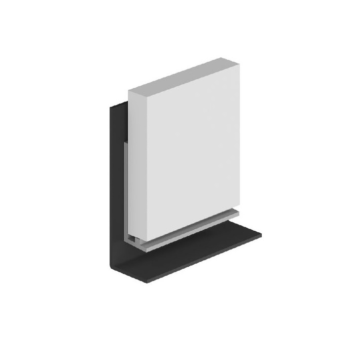 Multipanel Classic Type X - Wet Floor Base Profile Satin Anodised