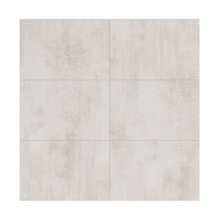 Multipanel Tile Bathroom Wall Panels HYDRO-LOCK T&G 2400mm x 598mm White Gypsum 580 x 400mm Tile