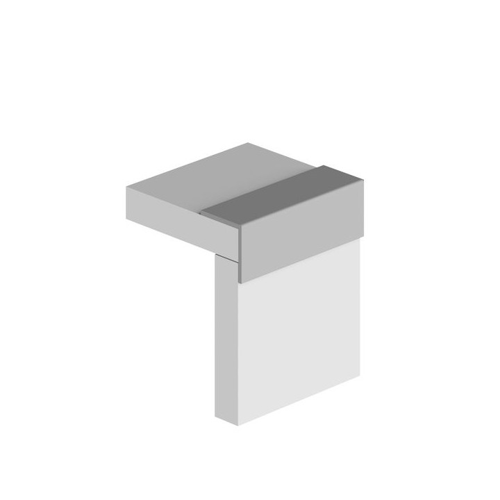 Multipanel MPAPSA Classic Type 102 Angle Profile Satin Anodised 2.45m Length