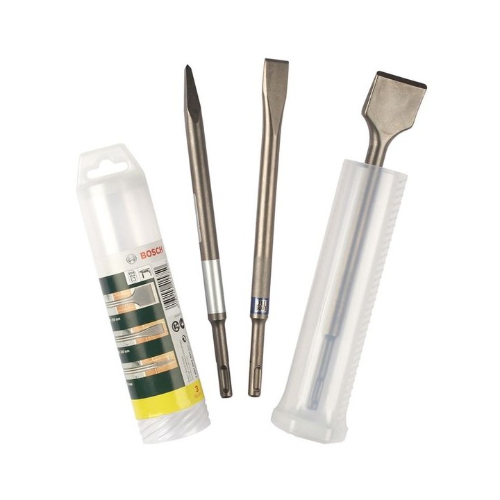 Bosch SDS Plus Chisel Set