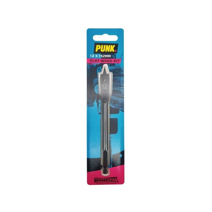 Punk 12mm x 152mm Flat Bit Q