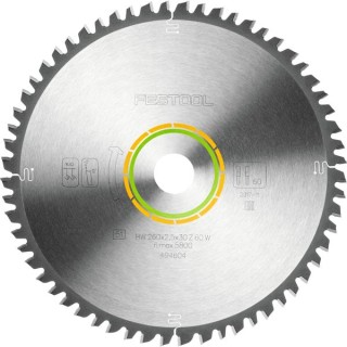 Festool 494604 KS120 60 Tooth 2.5mm Universal Saw Blade 260/30mm Diameter