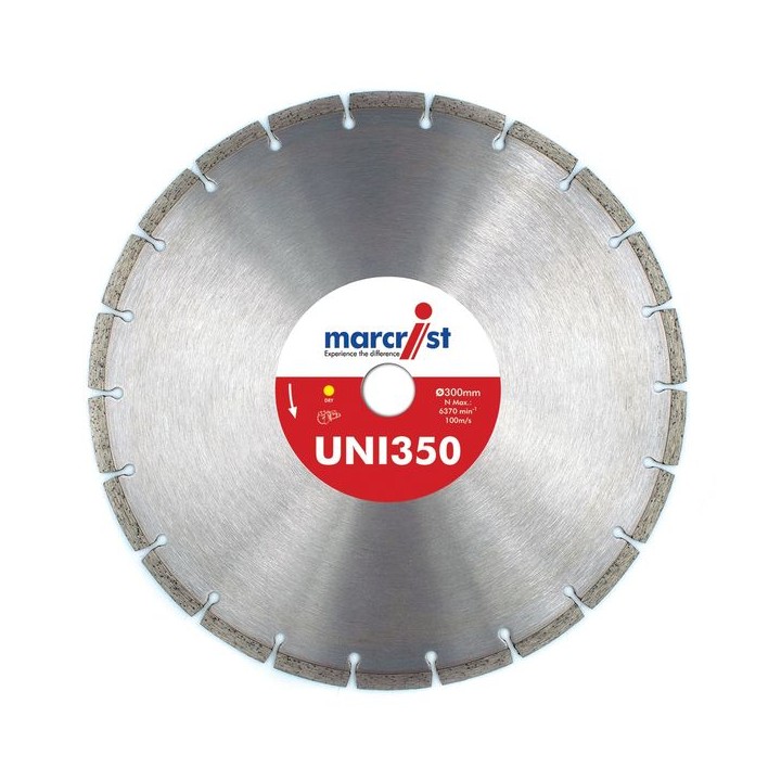 Marcrist UNI350 300 x 20.0mm Universal Diamond Blade