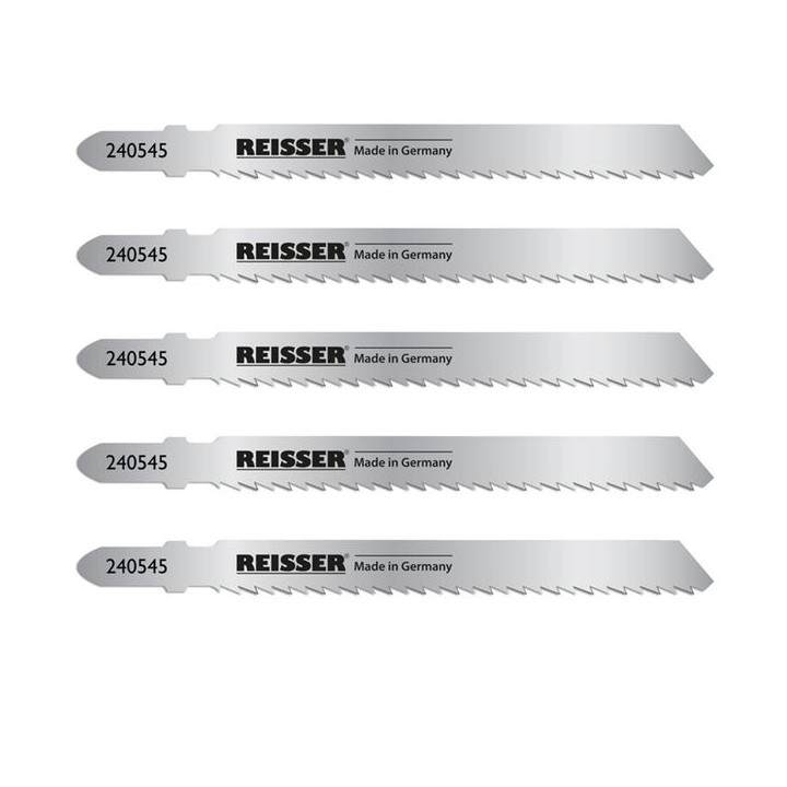 Reisser 240545 T101BR Jigsaw Blade for Wood 5 Pack