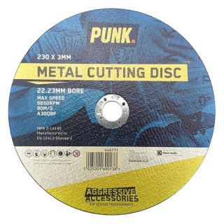 Punk 230mm x 3mm Metal Cutting Disc