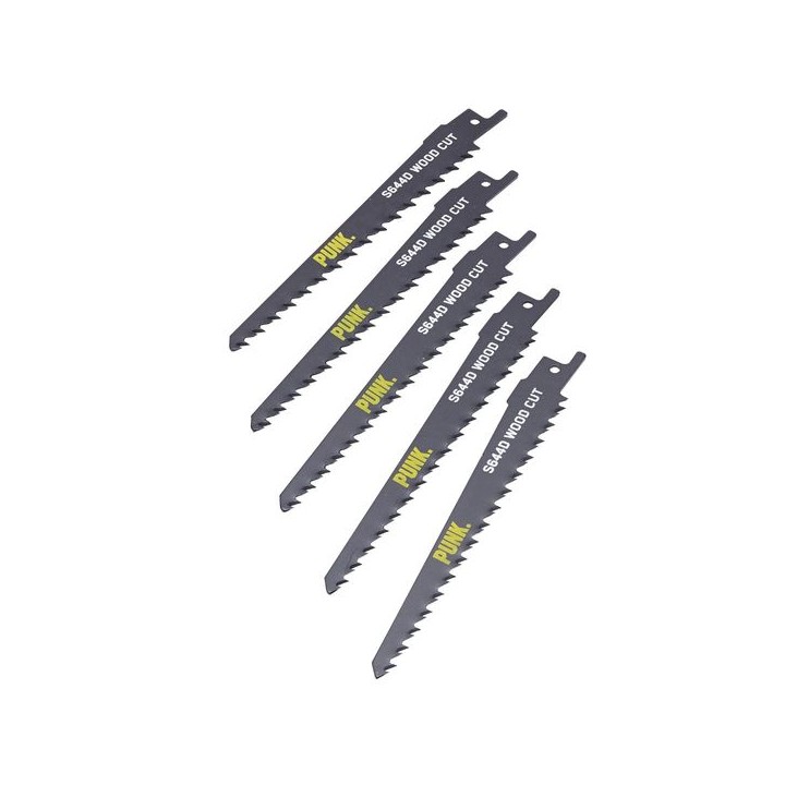 Punk Wood Cutting Reciprocating Saw Blade Pack 5 S644D