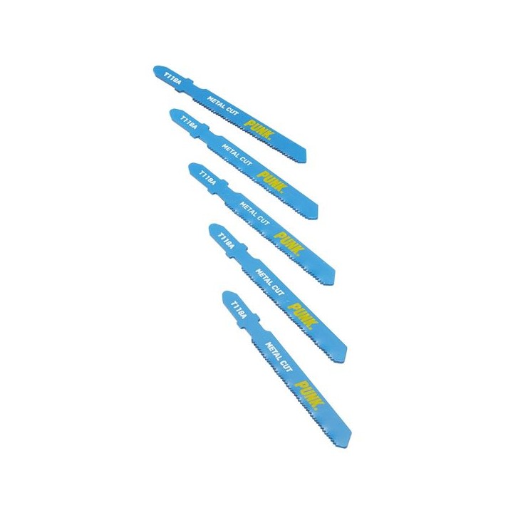 Punk Metal Cutting Jigsaw Blade Pack 5 T118A