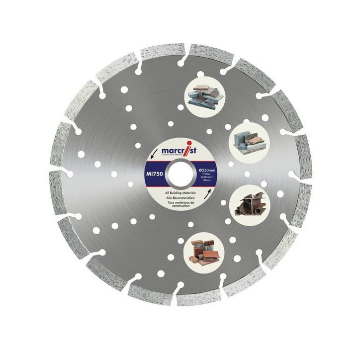 Wet/Dry Fast Universal Cut Blade 230mm x 22.2mm