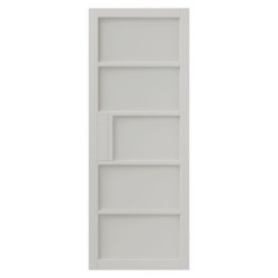 Jb Kind Metro Ladder Style 5 Panel White Painted Finish Door 1981 x 762 x 35mm