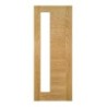 Deanta Seville Prefinished Oak Side Lite Glazed 1981mm x 762mm x 35mm