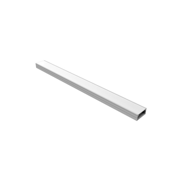 Sensio SE981220 Fino Surface Mounted Profile Aluminium with Mounting Brackets & End Caps 200cm