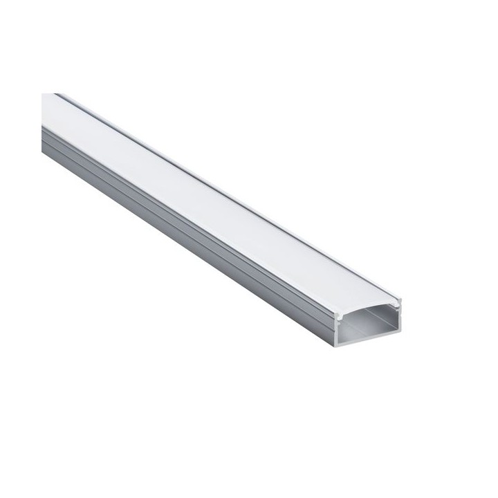 Sensio SE981120 Fino Surface Mounted Profile Aluminium with Mounting Brackets & End Caps 100cm