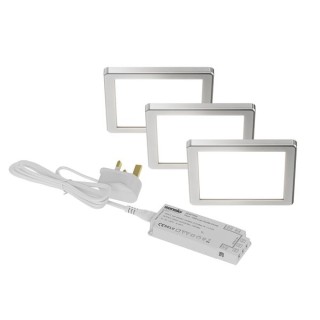 Sensio SE11090N3 Plaza Under Cabinet 3 Light Kit Natural White