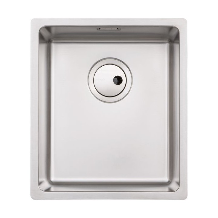 Abode Matrix R15 1 Bowl Medium Undermount Stainless Steel Kitchen Sink