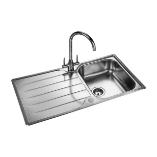 Rangemaster Michigan 1.0 Bowl Reservable Stainless Steel Sink 800 x 508mm