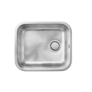 Carron Phoenix Ibis 1 Bowl Medium Undermount Stainless Steel Kitchen Sink