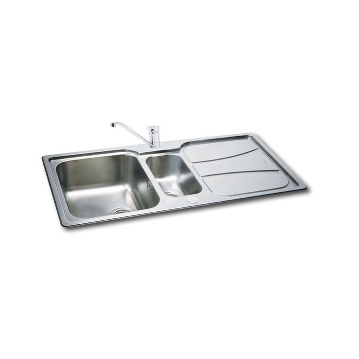 Carron Phoenix Zeta 1.5 Bowl Inset Stainless Steel Kitchen Sink