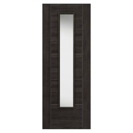 JB Kind Tigris Cinza Internal Glazed Door Dark Grey 1981 x 686 x 35mm