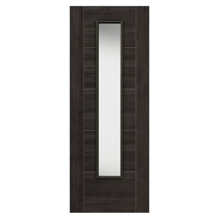JB Kind Tigris Cinza Internal Glazed Door Dark Grey 1981 x 762 x 35mm