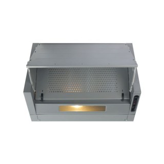 CDA EIN60FSI 60cm Integrated Extractor with Metal Filter Silver
