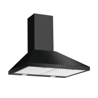 CDA ECH73BL 70cm Chimney Cooker Hood Black