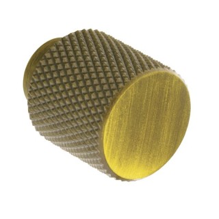 Knurled Knob Handle Oulent Antique Bronze Finish - K1111.20.AGB
