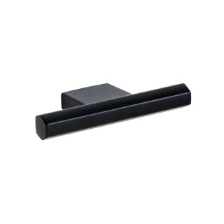 Hexham T Handle in Matt Black 75 x 30 x 11mm