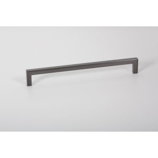 U Pull Handle Brushed Grey 128mm Centre