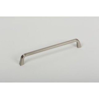 Slim U Pull Handle Brushed Nickel 160mm Centre