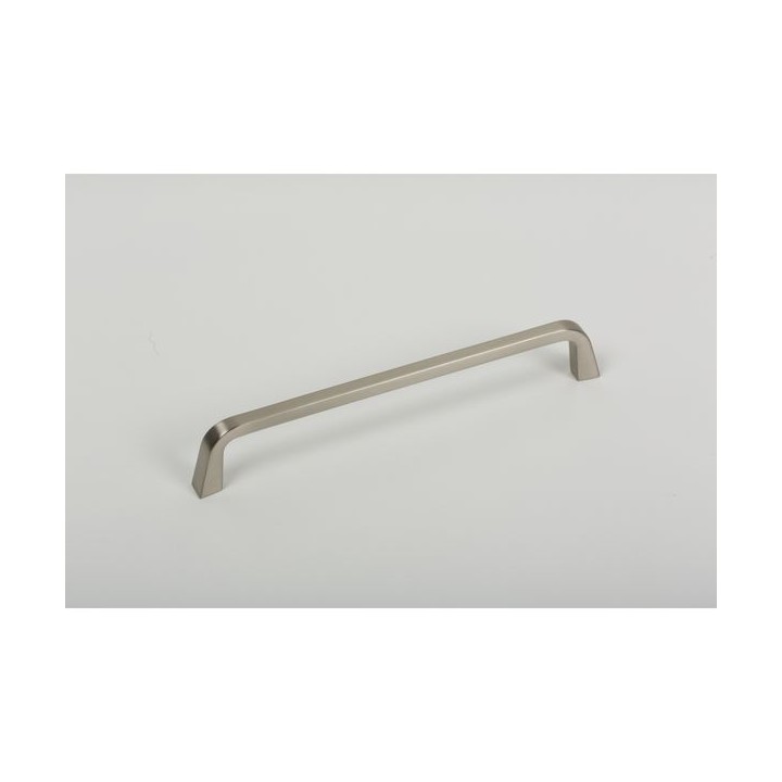Slim U Pull Handle Brushed Nickel 160mm Centre