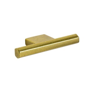 Hexham T Handle in Aged Brass 75 x 30 x 11mm