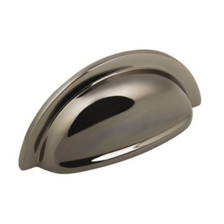 Cup Handle Black Nickel 76mm Centre