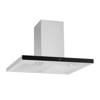CDA EVP62SS 60cm Linear Cooker Hood with Black Fascia Stainless Steel