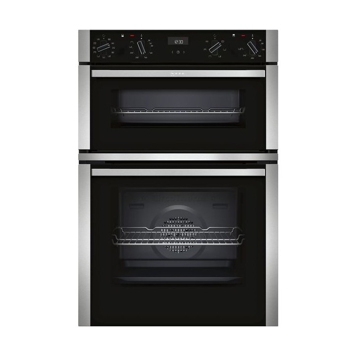 NEFF Integrated Tower Double Oven Stainless Steel - U1ACE5HN0B