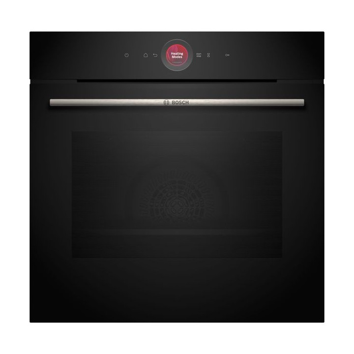 Bosch Serie 8 Built in Home Connect Touch Control Single Oven Black 60cm - HBG7341B1B