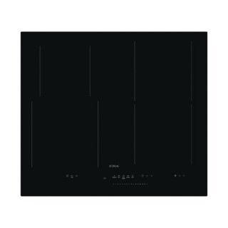 CDA HN6860FR 4 Zone Induction Hob with Hood Connection Black